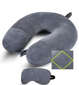 Neck Rest with Eye Mask