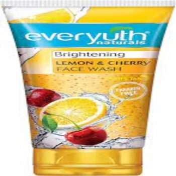 Everyuth Naturals Brightening Lemon and Cherry Face Wash (300 g)